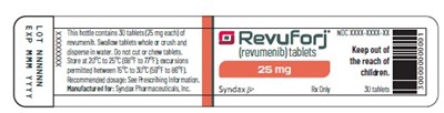 Revuforj 25 mg Container (Revuforj 25 mg Container)